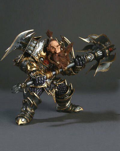World of Warcraft® Action Figure - Dwarf Warrior-Thargas Anvilmar 
