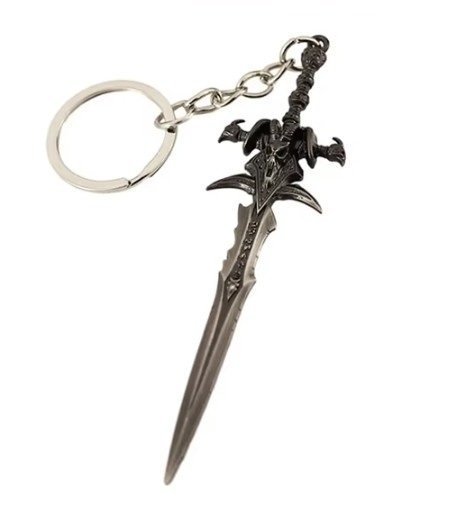 Брелок World of Warcraft Lich King Metal Weapon Frostmourne фростморн 9 см. 