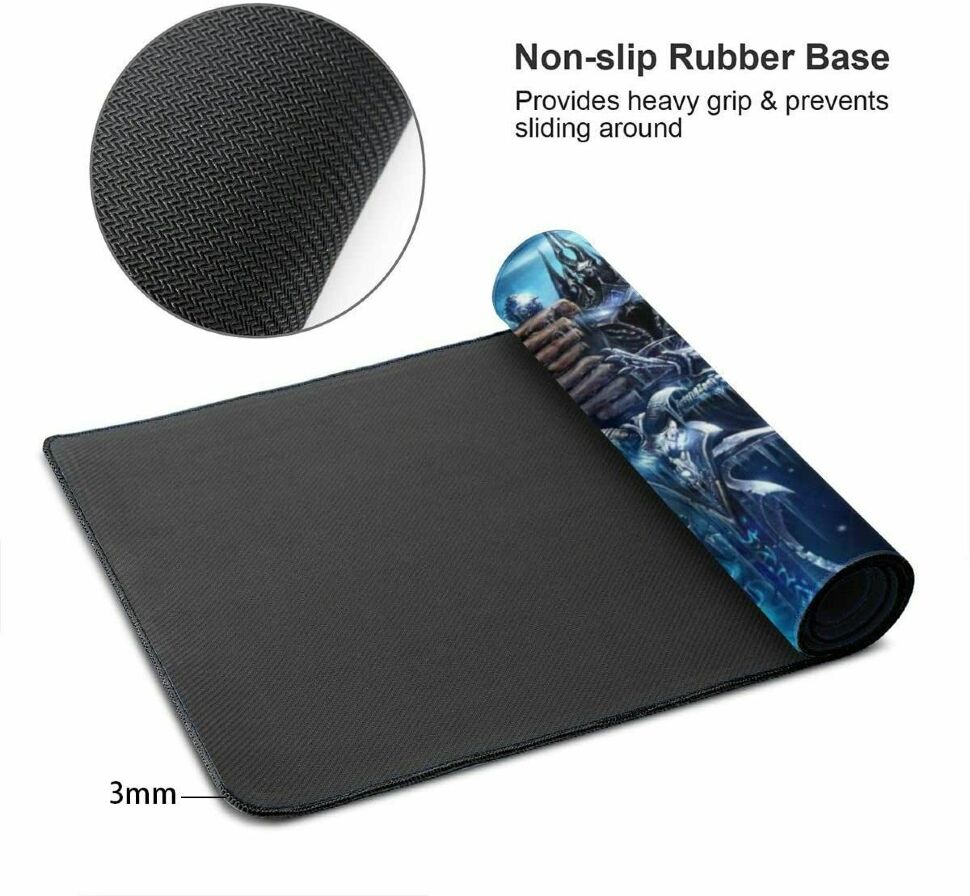 Килимок World of Warcraft Gaming Mouse Pad - Arthas Lich King №2 (60 * 30 см) 
