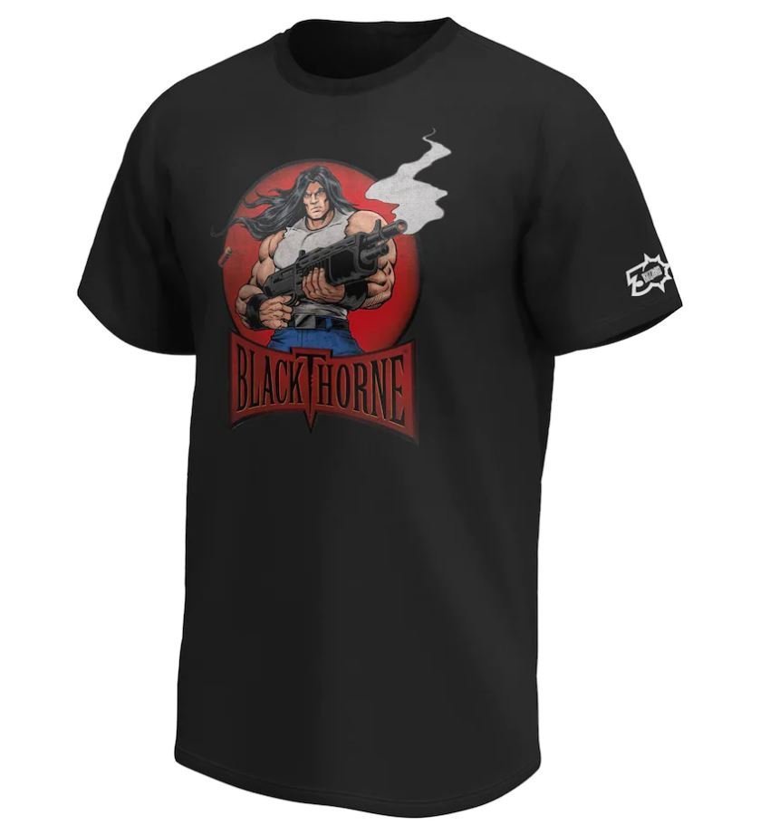 Футболка Blizzard 30th Anniversary - Black Thorne Arcade Collection Black T-Shirt (размер L) 