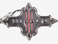 Брелок - Diablo III Logo Keychain 
