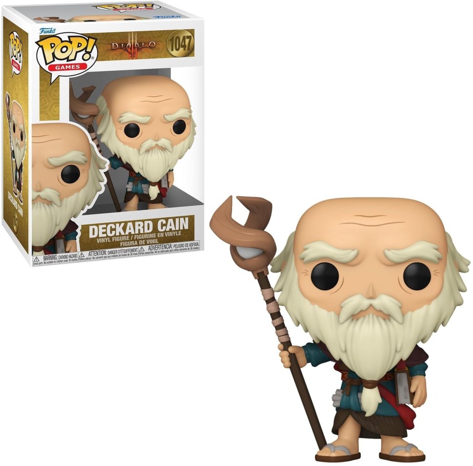 Фігурка Funko Games Diablo IV Deckard Cain Фанко Діабло Декард Каїн 1047 