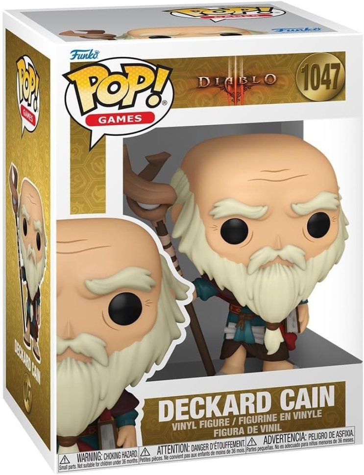 Фігурка Funko Games Diablo IV Deckard Cain Фанко Діабло Декард Каїн 1047 