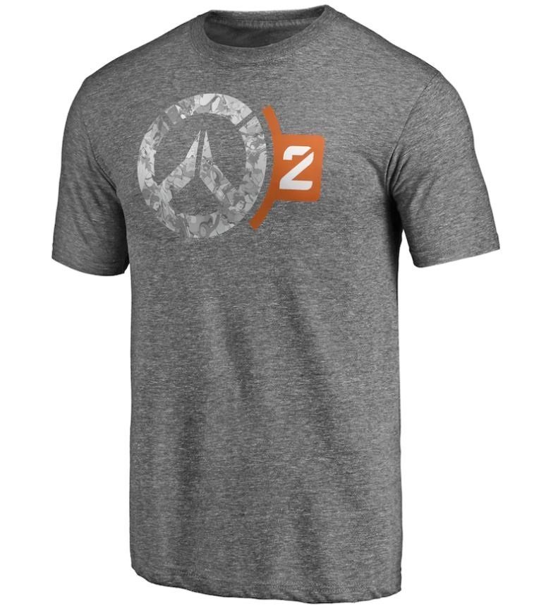 Футболка Overwatch 2 Tri-Blend T-Shirt Gray (розмір L) 