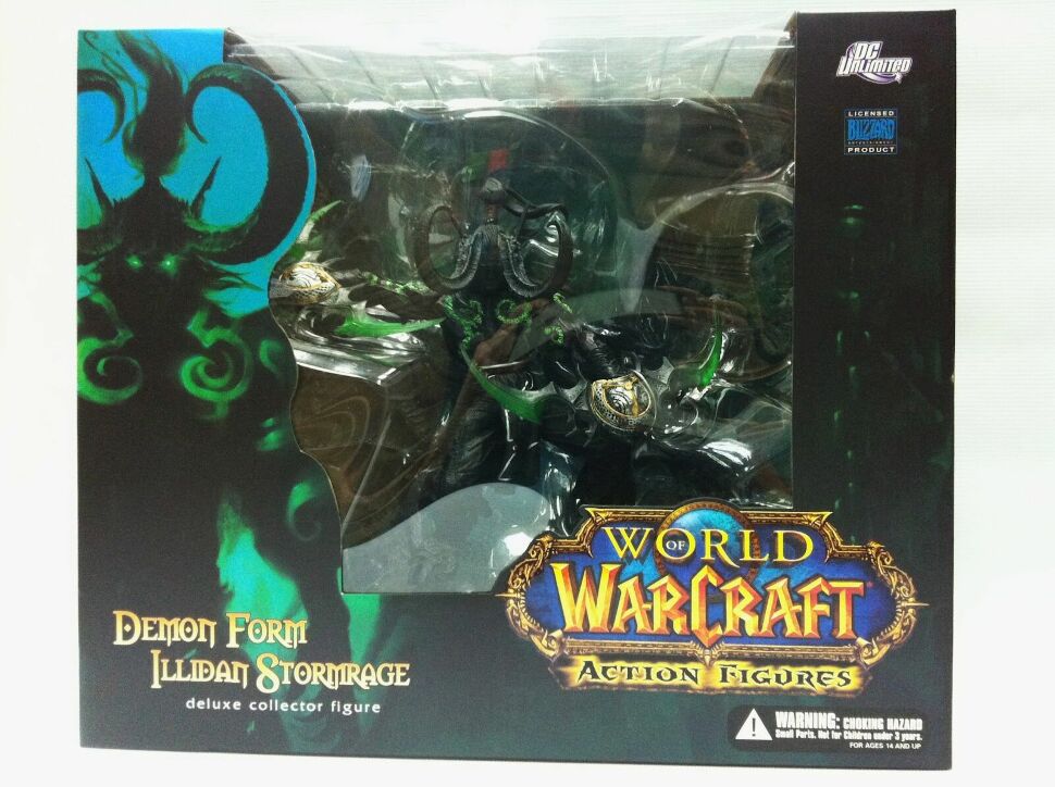 Іллідан: ILLIDAN STORMRAGE Demon form Deluxe Collector Figure 