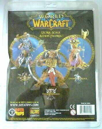 World of Warcraft Tauren Shaman Sota Toys 28 см. 