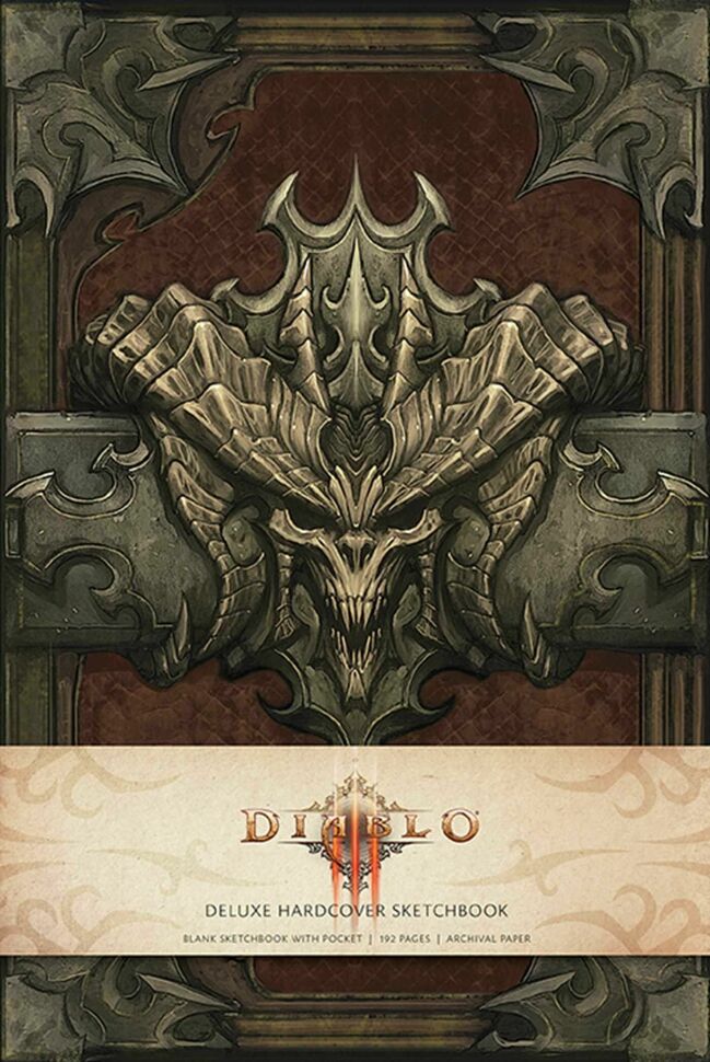 Альбом Diablo III: Book of Cain Sketchbook (Hardcover) 