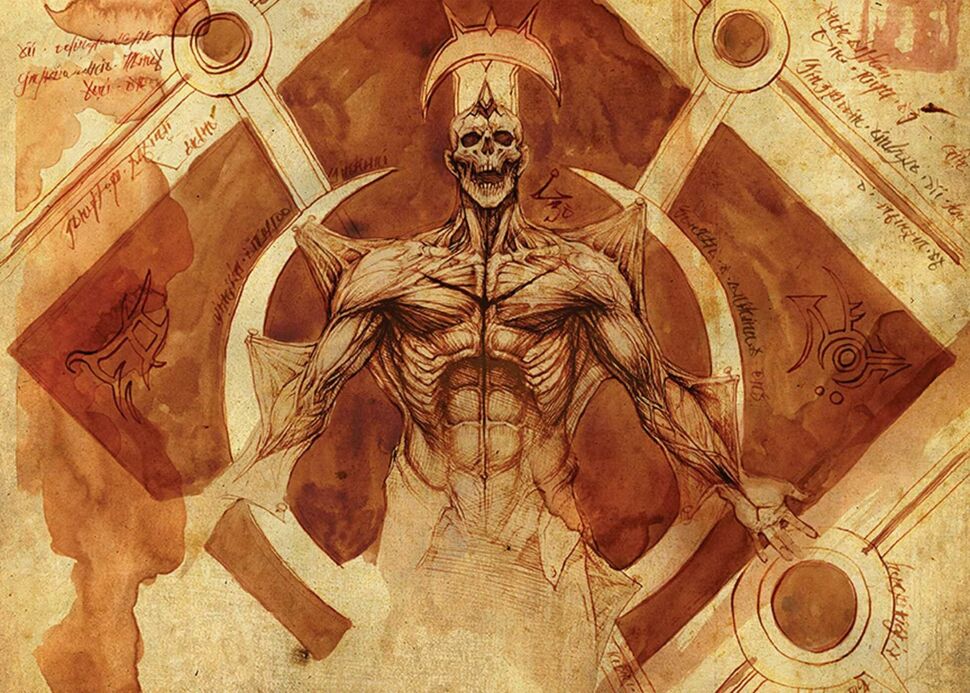 Альбом Diablo III: Book of Cain Sketchbook (Hardcover) 