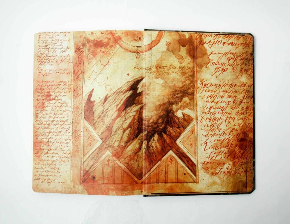 Альбом Diablo III: Book of Cain Sketchbook (Hardcover) 