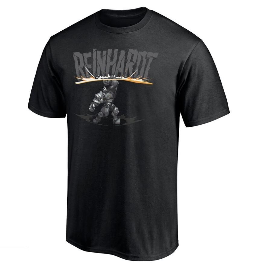 Футболка Overwatch Reinhardt Black T-Shirt (розмір L) 