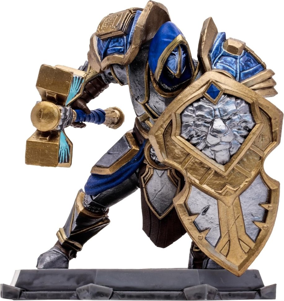 Фігурка McFarlane World of Warcraft Human Warrior Paladin Варкрафт Людина Паладін Воїн 