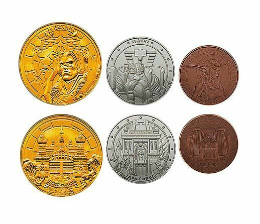Набір монет World Of Warcraft Alliance Collectible Coin Set 