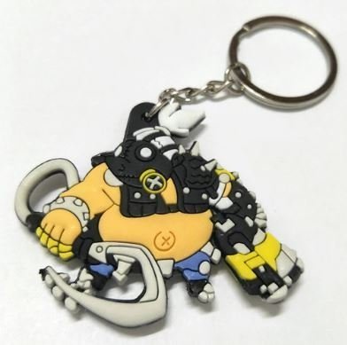 Брелок 3D Овервотч Overwatch Двосторонній об'ємний - Roadhog 