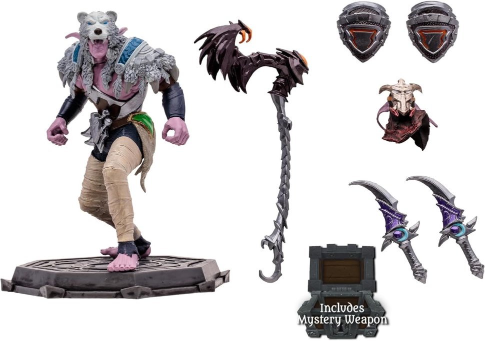 Фігурка McFarlane World of Warcraft Elf Druid Rogue Варкрафт Ельф Друїд Розбійник 