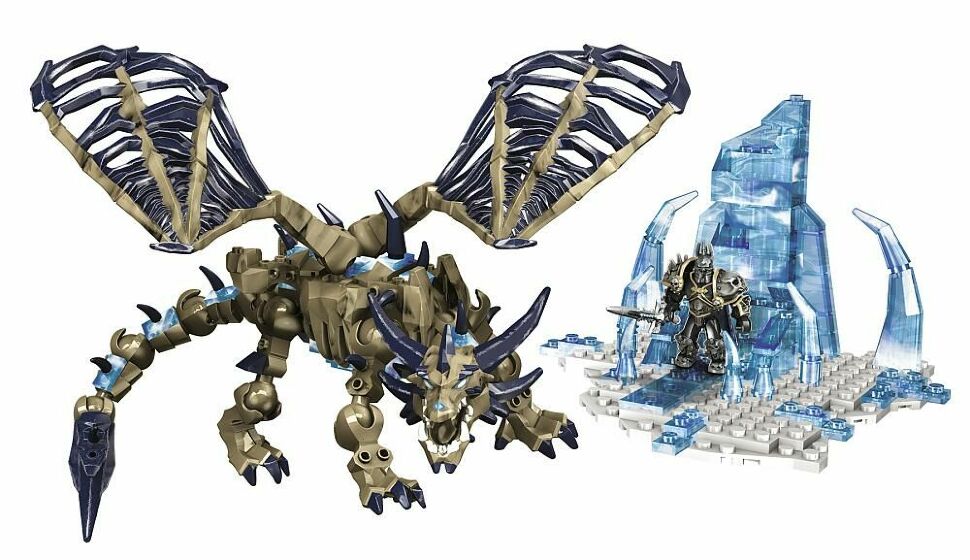 Mega Bloks World of Warcraft: Sindragosa and the Lich King Set 