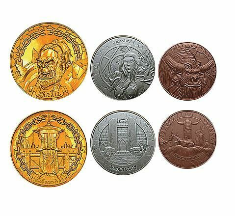 Набір монет World Of Warcraft Horde Collectible Coin Set 