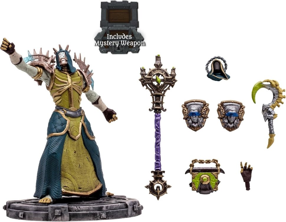 Фігурка McFarlane World of Warcraft Undead Priest Warlock Варкрафт Нежить Жрець Варлок 