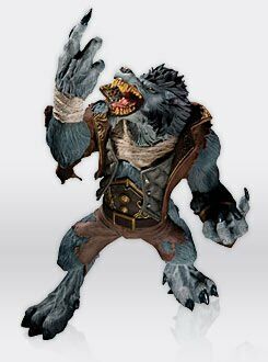 World of Warcraft® Wave 7 Action Figure - Worgen Spy Garm Whitefang 