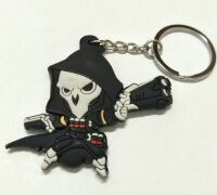 Брелок 3D Овервотч Overwatch Двухсторонний Объемный - Reaper 