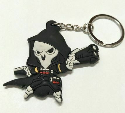 Брелок 3D Овервотч Overwatch Двухсторонний Объемный - Reaper 