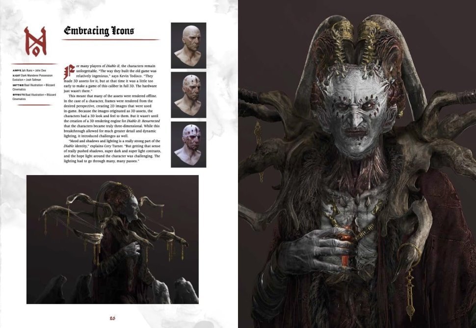 Книга Артбук Діабло The Art of Diablo Volume II (Тверда обкладинка) (Eng) Том 2 