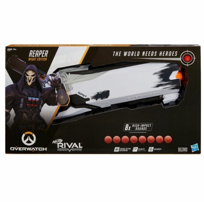 Overwatch Wight Reaper Nerf Rival Blaster Овервотч зброю іграшка 
