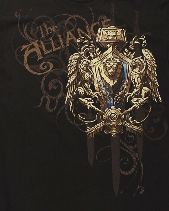 Футболка World of Warcraft Alliance Crest Version 2 T-Shirt (розміри L) 