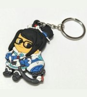 Брелок 3D Овервотч Overwatch Двосторонній об'ємний - Mei