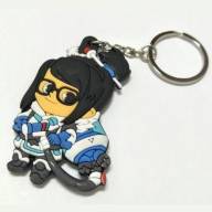 Брелок 3D Овервотч Overwatch Двухсторонний Объемный - Mei