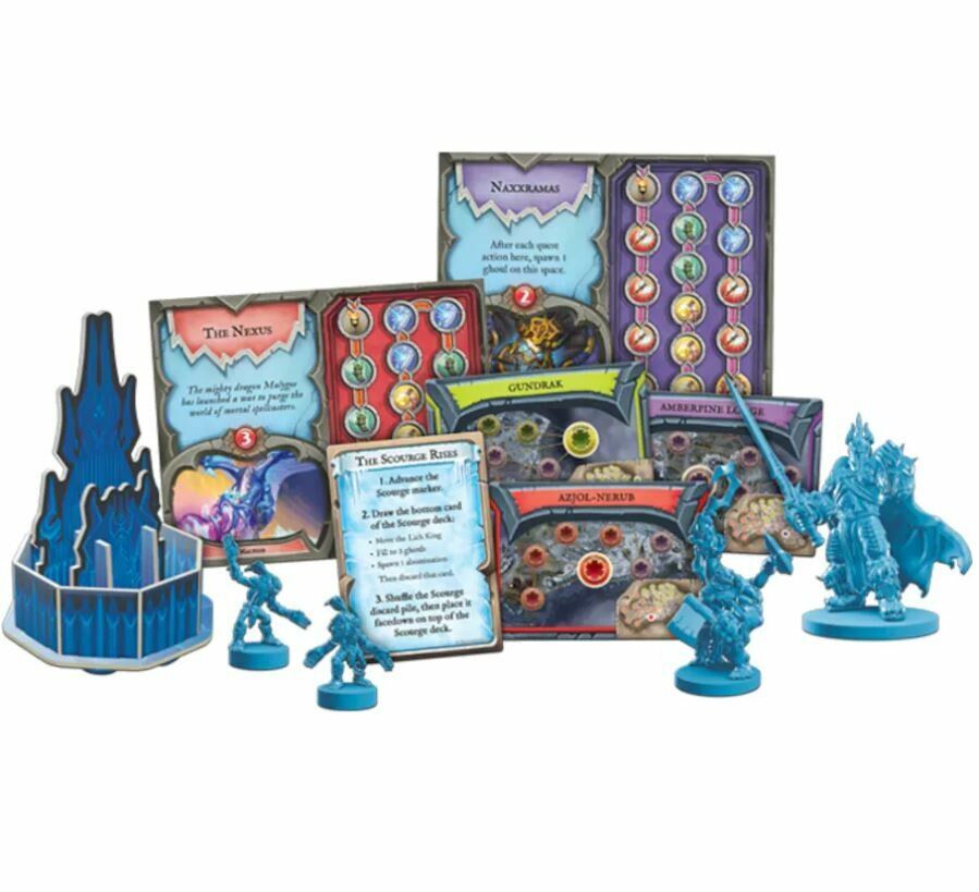 Настільна гра Blizzard World of Warcraft Wrath of the Lich King Pandemic Board Game 