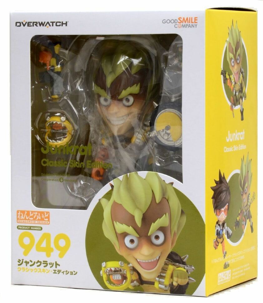 Фігурка Overwatch Nendoroid Junkrat - КРИСАВЧІК (Good Smile) Classic Skin Version 