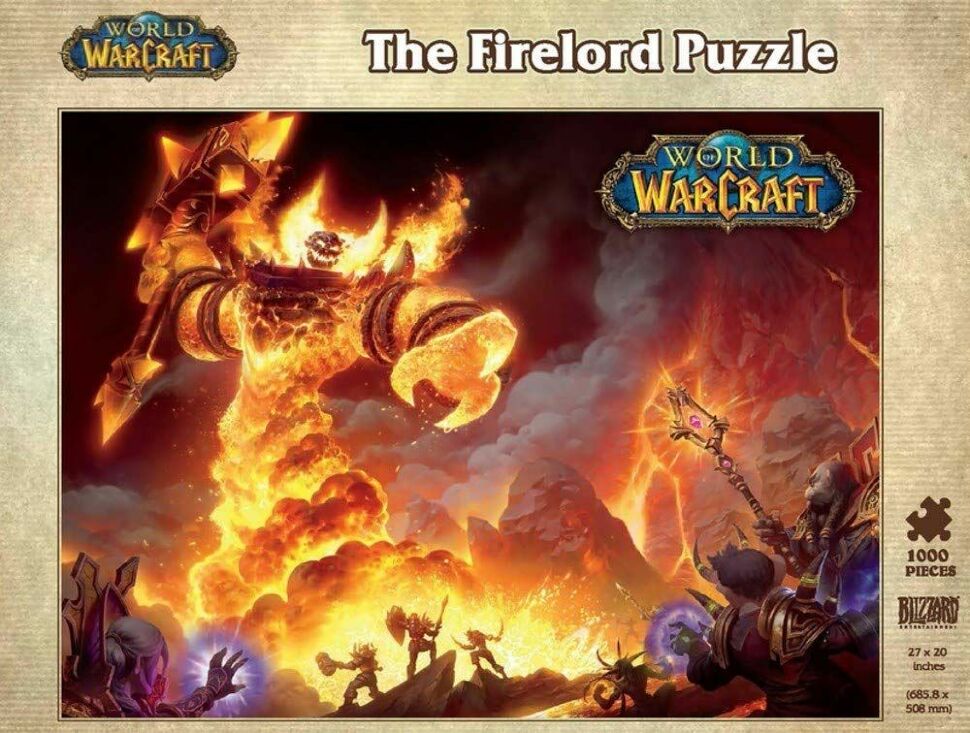 Пазл World of Warcraft: The Firelord Puzzle 1000-Piece 