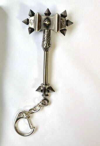 Брелок - World of Warcraft Mace Metal 