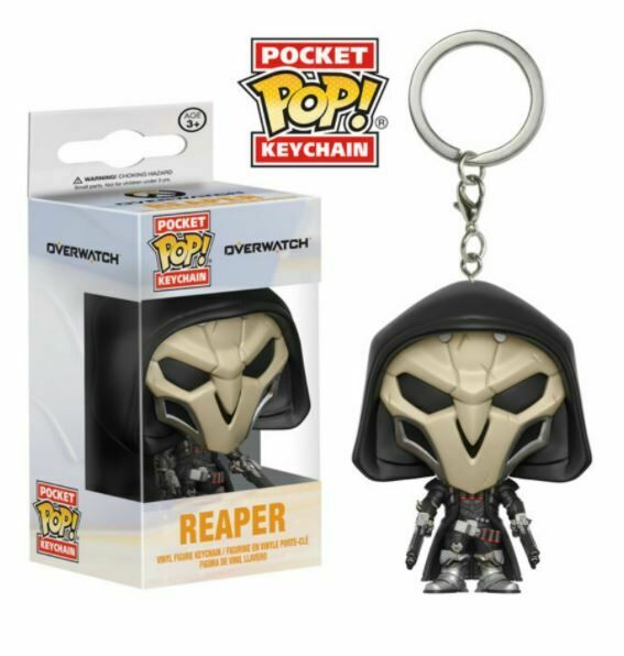 Брелок - Funko Pocket Pop! Overwatch Keychain - Reaper 