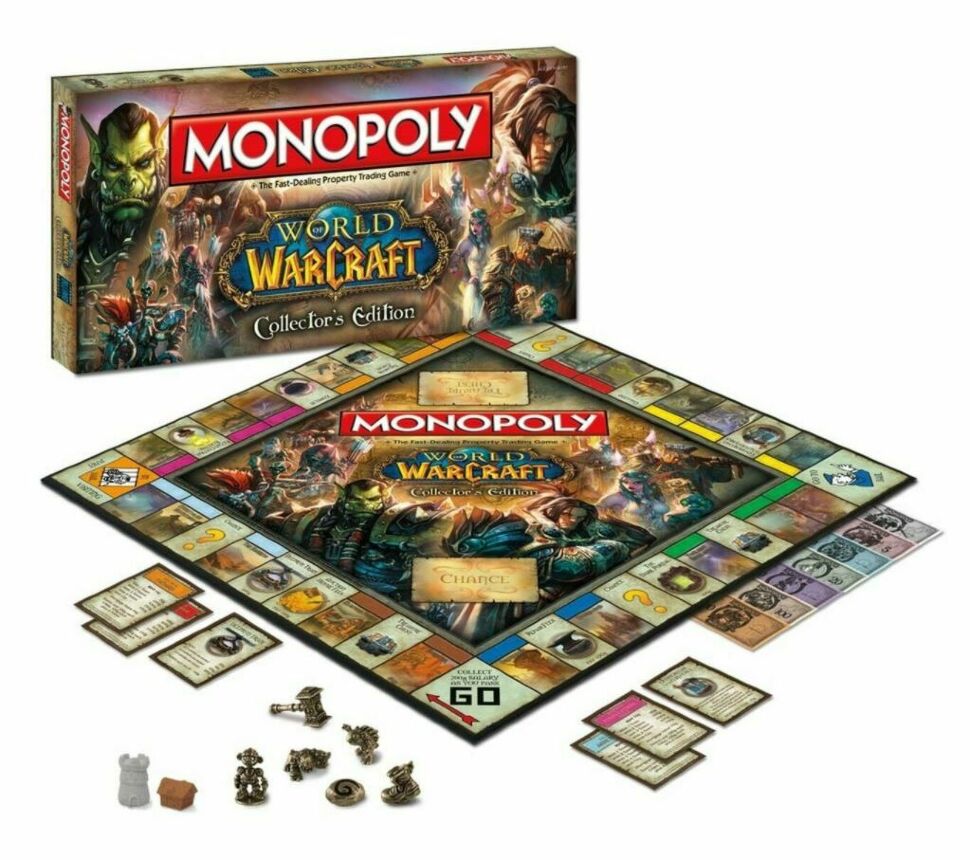 Настольная игра Monopoly: World of Warcraft Collectors Edition 
