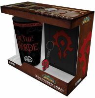 Подарунковий набір Варкрафт World of Warcraft - Horde Pack (склянка, брелок, блокнот) 