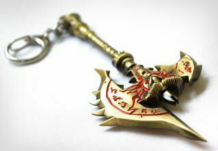Брелок World of Warcraft  Axe Shadowmourne  
