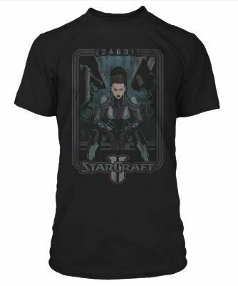 Футболка StarCraft II Kerrigan Ghost Premium (розмір L) 