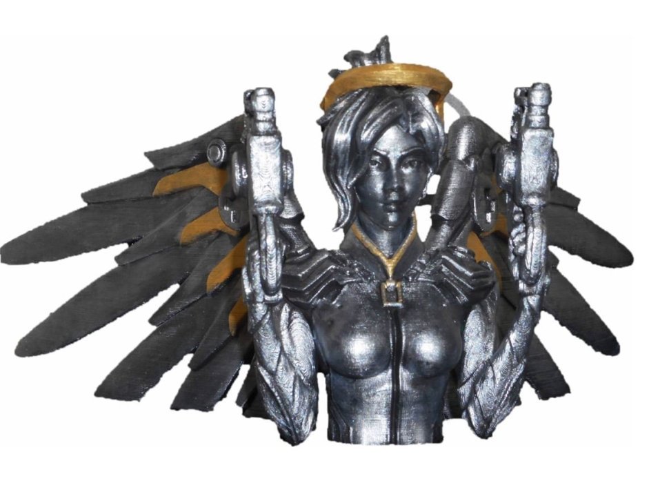 Бюст Фігурка Overwatch Mercy Ангел bust 