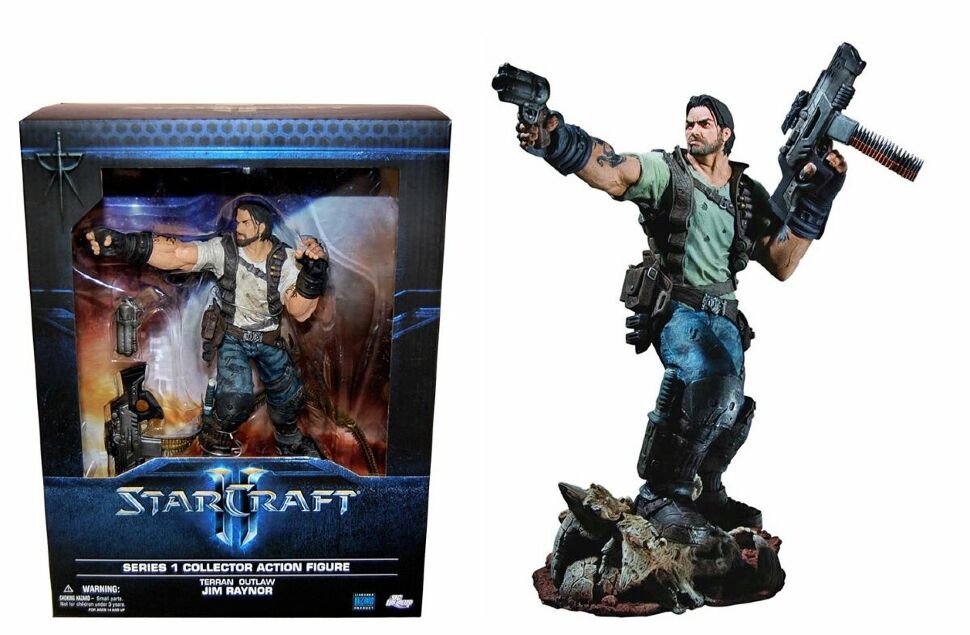 StarCraft II Premium Series 1 Jim Raynor Action Figure 
