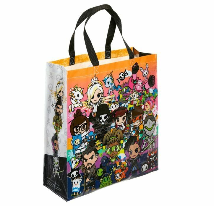 Сумка tokidoki x Overwatch Heroes Vinyl Totebag 