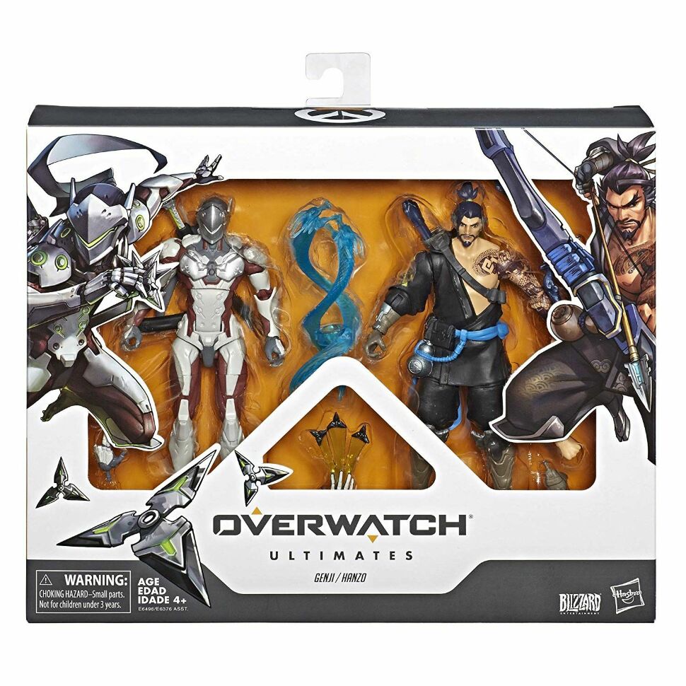 Фігурка Overwatch Ultimates Series Genji and Hanzo Collectible Action Figure Dual Pack 