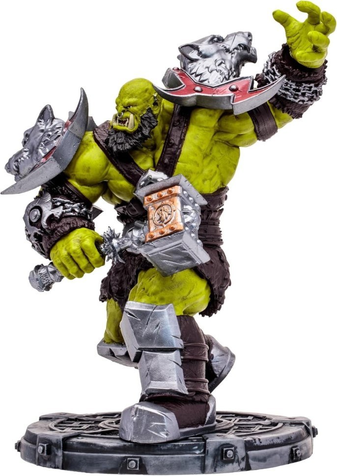 Фигурка McFarlane World of Warcraft Orc Warrior Shaman (Rare) Варкрафт Орк Воин Шаман 