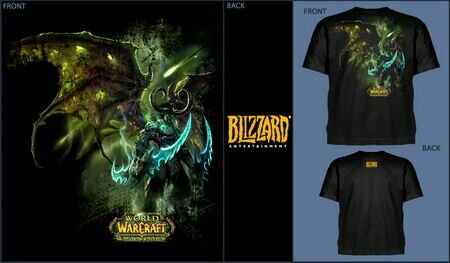 Футболка World of Warcraft Illidan Black Temple T-Shirt (мужск., Розмір XL) 