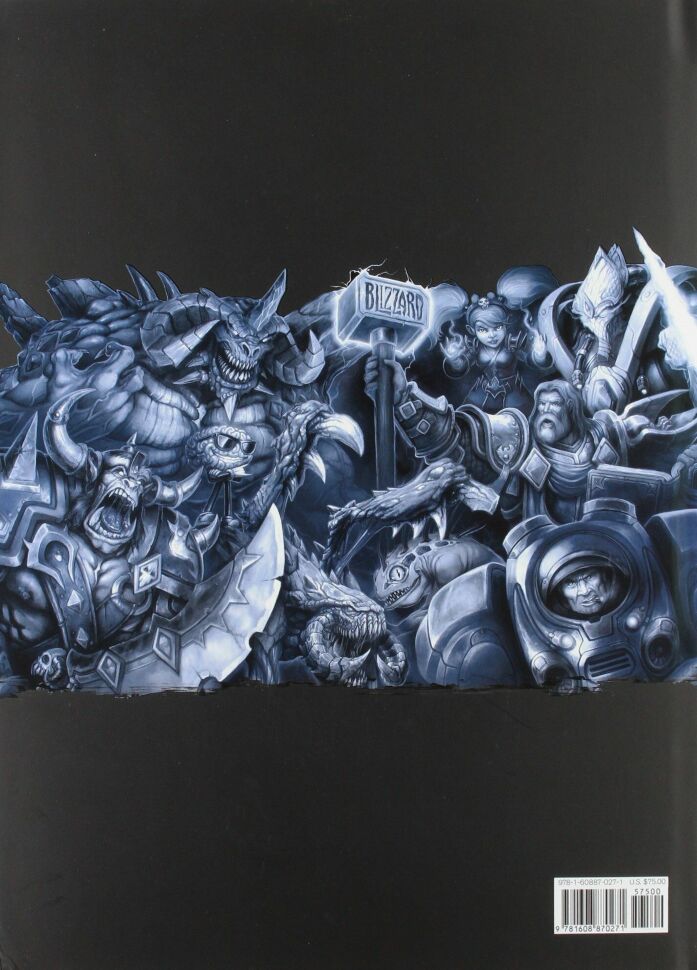 Книга The Art of Blizzard Entertainment (Тверда палітурка) (Eng) - невеликі пошкодження 