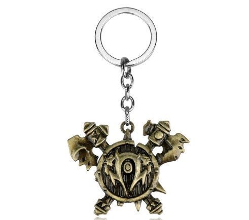 Брелок - World of Warcraft Horde Axe Metal Horde Орда 