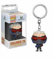 Брелок - Funko Pocket Pop! Overwatch Keychain - Soldier 76 