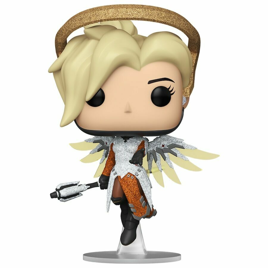 Фігурка Blizzard Exclusive Funko Pop! Diamond Collection Overwatch Mercy Ангел фанко 
