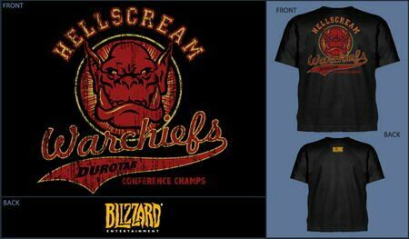 Футболка World of Warcraft Hellscream Warchiefs T-Shirt (мужск., Розмір XL) 