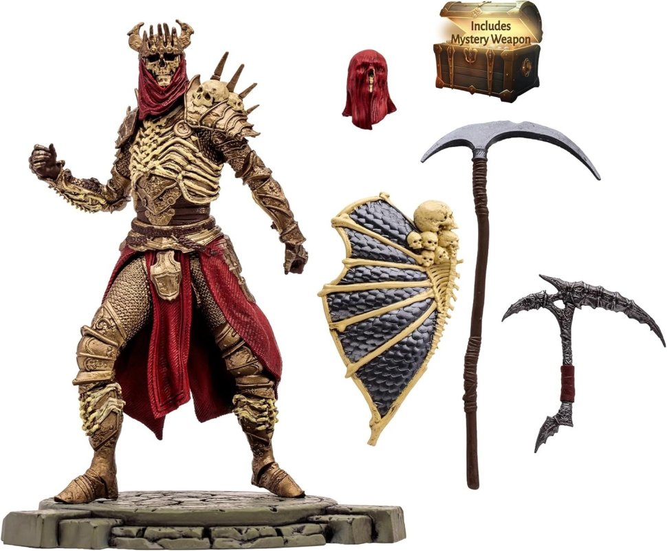 Фігурка McFarlane Diablo IV Summoner Necromancer Epic Figure Діабло Некромант 20 см. 